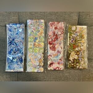 Waterproof PET Tape cute, lovely,Flower, journal sticker, Notebook, hand account